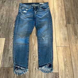 BlankNYC Skinny Classique Distressed Stretch Jeans size 29